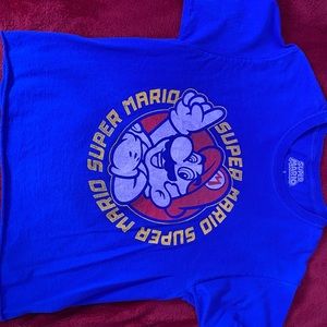 Blue Super Mario T-Shirt